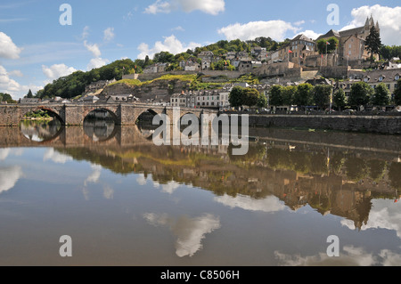 Terrasson Dordogne Frankreich Stockfoto