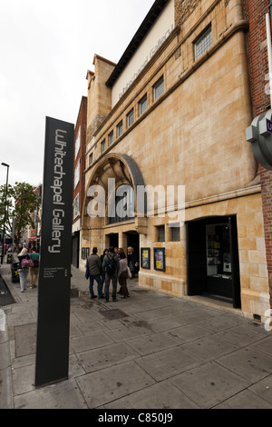 Whitechapel Art Gallery, London, England, UK. Stockfoto