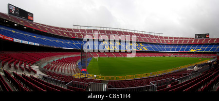 Camp Nou, der Heimat des FC Barcelona Stockfoto