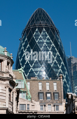 Gurke, Gebäude, London, england Stockfoto