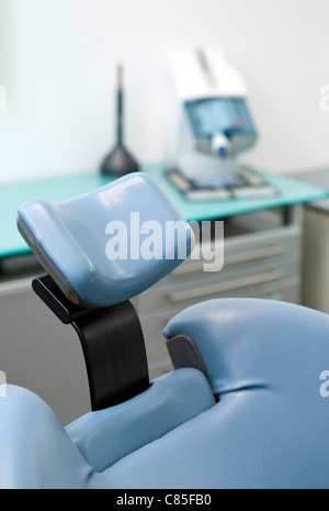 Zahnarztstuhl in Office Stockfoto