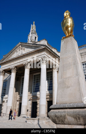 Leeds Stadthalle im Millennium Square Stockfoto