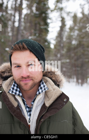 Mann, Frisco, Summit County, Colorado, USA Stockfoto