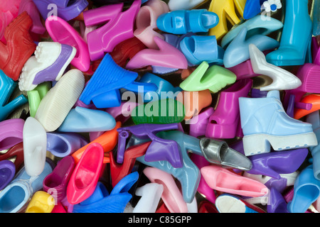 Puppe Schuhe Stockfoto
