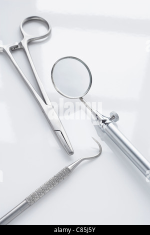 Zahnmedizin-Tools Stockfoto