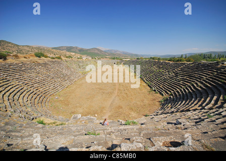 AFRODISIAS, TÜRKEI. Ein Blick auf das Stadion. 2011. Stockfoto