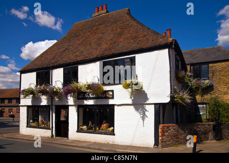 No Name Shop Gebäudes in kein Name Straße in Sandwich, Kent in England Stockfoto