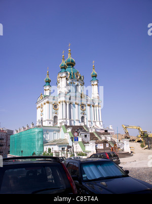 St-Andreas Kirche, Kiew, Ukraine Stockfoto