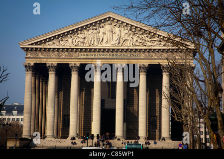 Madeleine-Kirche. Paris, Frankreich, Europa. Stockfoto