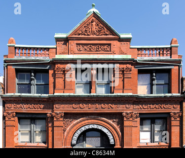 Freemasons Hall Savannah Baumwollbörse Stockfoto