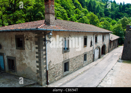 Kloster Camaldoli (Orden des Heiligen Benedikt), Camaldoli, Poppi, Arezzo Provinz, Toskana, Italien Stockfoto