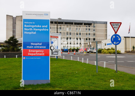 Basingstoke und North Hampshire Hospital Stockfoto