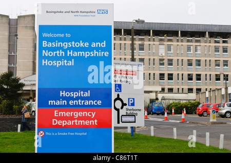 Basingstoke und North Hampshire Hospital Stockfoto