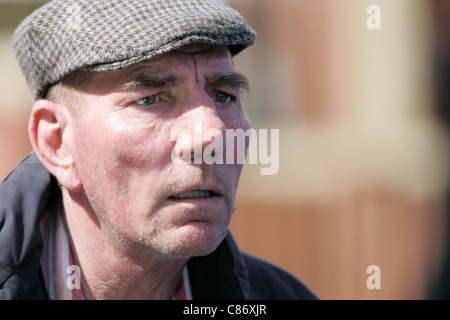 Pete Postlethwaite am Set von "Closing The Ring", Sir Richard Attenboroughs neuester film Stockfoto