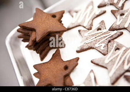 Cookie-Ornamente, Toronto, Ontario, Kanada Stockfoto