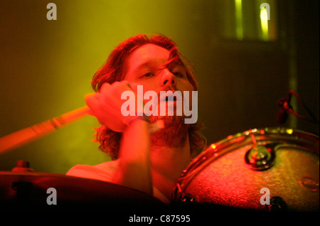 Jonny Quinn von Snow Patrol an Tennents lebenswichtig 06 Belfast Nordirland Stockfoto