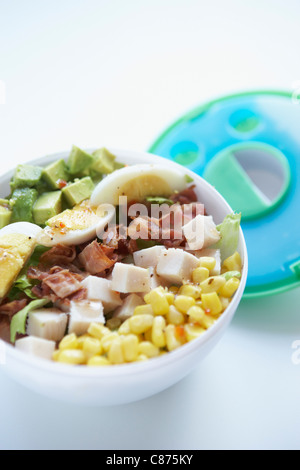 Cobb Salat Stockfoto