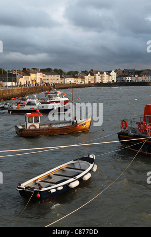 Großbritannien, Nordirland, County Down, Donaghadee, Blick auf Hafen Stockfoto