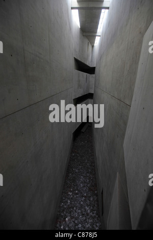 Menashe Kadishman Shalechet Installation, Jüdisches Museum Berlin, entworfen von Daniel Libeskind, Berlin, Deutschland Stockfoto