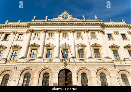 Palazzo della Provincia in Piazza Italia, Sassari, Sardinien, Italien Stockfoto