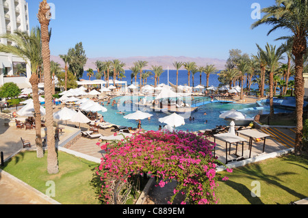 Hotel Hilton befindet sich in der Nähe von ägyptisch - israelischen Grenze in Taba, Ägypten Stockfoto