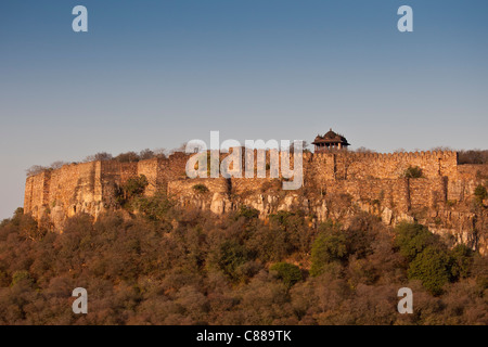 Ganesh Dham muslimischen Tempel in Ranthambhore Fort, Ranthambhore, Rajasthan, Nordindien Stockfoto