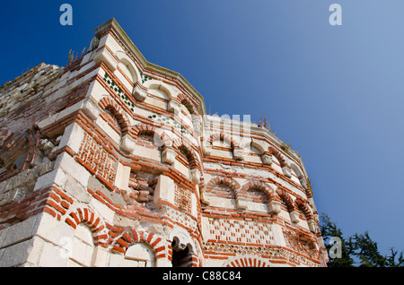 Bulgarien, Nessebar (aka Nessebar oder Nessebar). St. John Aliturgetos (ungeheiligten) Kirche. Stockfoto