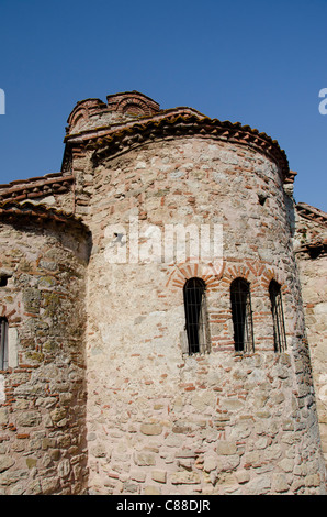 Bulgarien, Nessebar (aka Nessebar oder Nessebar). St. Johannes der Täufer Kreuzkirche, 10. Jahrhundert. UNESCO-Weltkulturerbe. Stockfoto