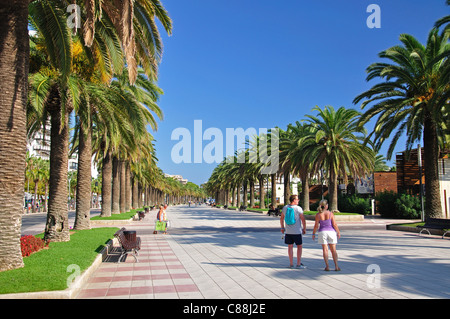 Paseig de Jaime 1, Salou, Costa Daurada, Provinz Tarragona, Katalonien, Spanien Stockfoto