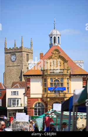 Rathaus Marlborough Wiltshire England Stockfoto