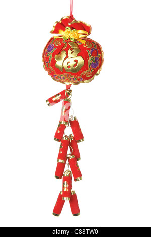 Chinese New Year Ornament Stockfoto