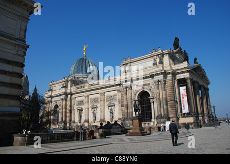 Akademie der bildenden Künste in Dresden Stockfoto