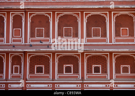 Der Harem Zenana Deorhi im The Maharaja von Jaipur Moon Palace in Jaipur, Rajasthan, Indien Stockfoto