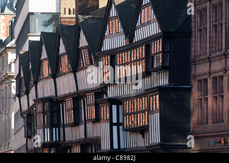 Staple Inn High Holborn London. Das Gebäude stammt aus dem Jahr 1585 HOMER UK England SYKES Stockfoto