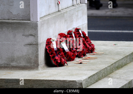 Allgemeine Ansichten des Sonntagsgottesdienstes gedenken am Ehrenmal London 2010 - Bild Copyright Ben Pruchnie Stockfoto