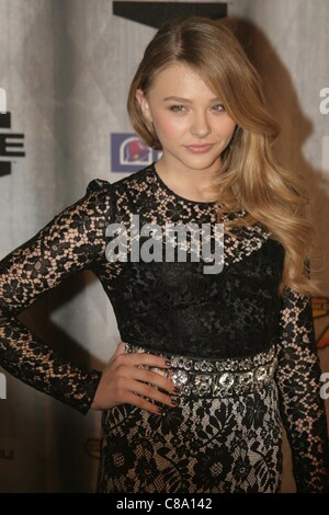 Chloe Grace Moretz Ankünfte SPIKE TV SCREAM Stockfoto