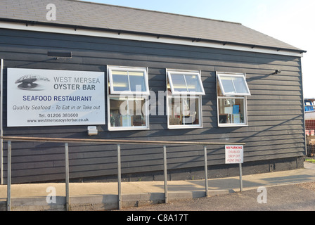 Auster Fischrestaurant Stockfoto