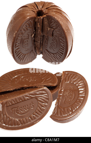 Terrys Schoko-orange Stockfoto