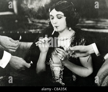 POLA NEGRI (1897-1987) Polen geborenen Schauspielerin, ein Star des Stummfilms in Hollywood wurde Stockfoto