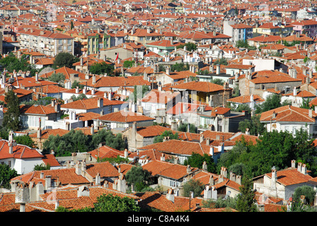 MUGLA, TÜRKEI. Einen erhöhten Blick auf die Stadt. 2011. Stockfoto