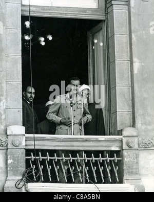 GAMAL ABDEL NASSER (1918-1970) zweiter Präsident von Ägypten über 1951 Stockfoto