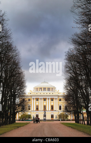 Pawlowsk-Palast, St. Petersburg, Russland Stockfoto