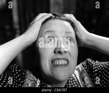 PEGGY MOUNT (1915-2001) Englisch Charakter Schauspielerin auf der Bühne, Film und TV Stockfoto