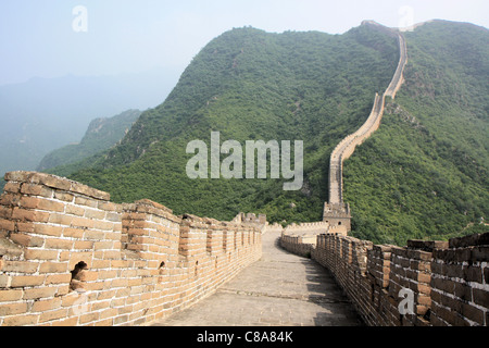 Die chinesische Mauer, China Stockfoto