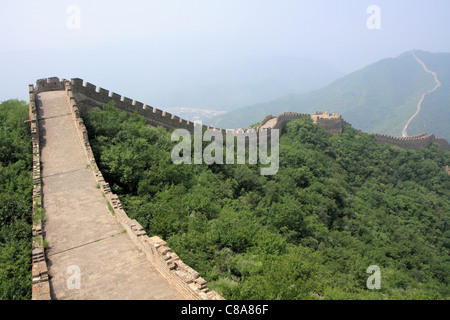 Die chinesische Mauer, China Stockfoto