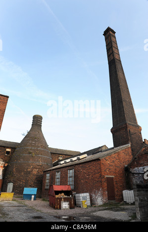 Middleport Keramik arbeitet Burgess Dorling & Leigh Ltd Burleigh Burslem Stoke-on-Trent Uk Stockfoto