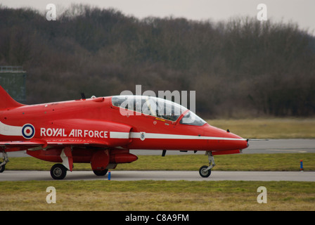 Royal Air Force Red Arrows Stockfoto