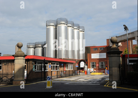 Molson Coors Burton Brauerei bei Burton-on-Trent, Staffordshire England Uk Stockfoto