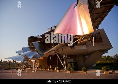 Weingut Marqués Hotel de Riscal vom Architekten Frank Ghery, Rioja, Spanien 110819 Spain Stockfoto