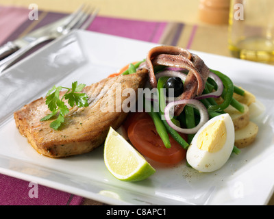 Salade Niçoise Stockfoto